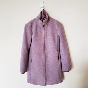 J.Crew Lodge Coat in Italian Stadium-Cloth Wool